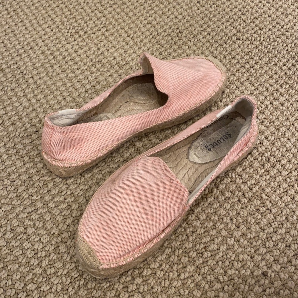 Soludos espadrille sandals.